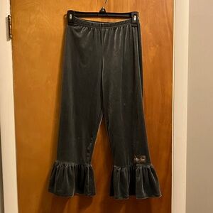 Matilda Jane Charcoal Ruffle Pants